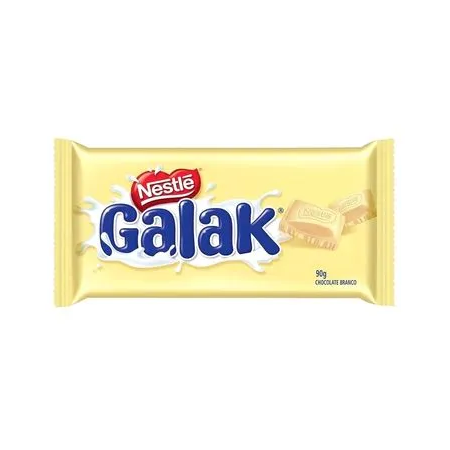 NESTLE GALAK CHOCOLATE BRANCO 90GR