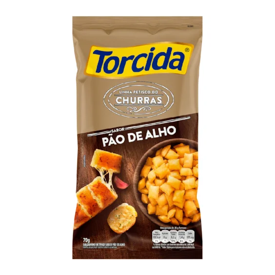 TORCIDA PAO DE ALHO 70G