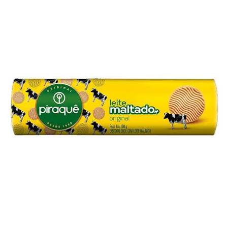 Piraque Biscoito Leite Maltado 132G