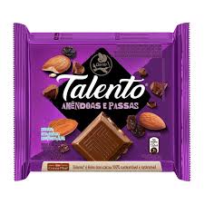 Talento Amendoas E Passas 85G
