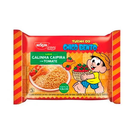 Nissin Galinha Cap C/ Tomate 75G