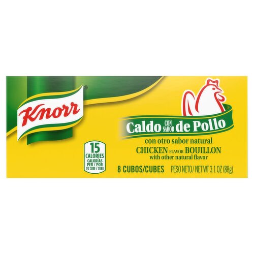 KNORR CHICKEN BOUILLON 8 CUBES 3.1 OZ