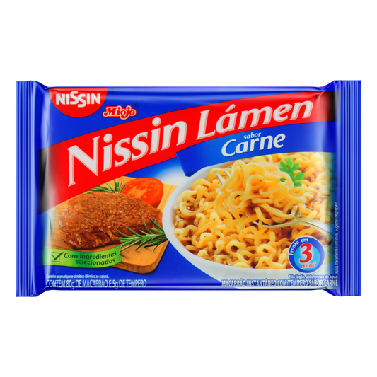 NISSIN LAMEN SABOR CARNE 85G