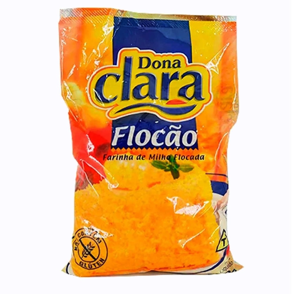 DONA CLARA FLOCÃO DE MILHO 500G