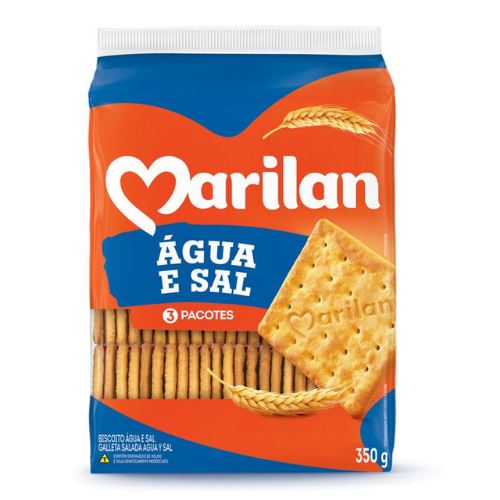 CRACKER ÁGUA E SAL MARILAN 350G