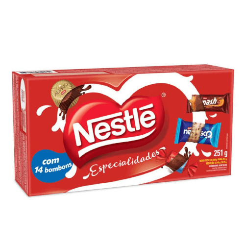 BOMBONS ESPECIALIDADES NESTLÉ 251G