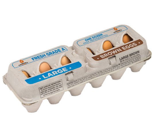 HUEVOS SAUDERS XL MARRONES