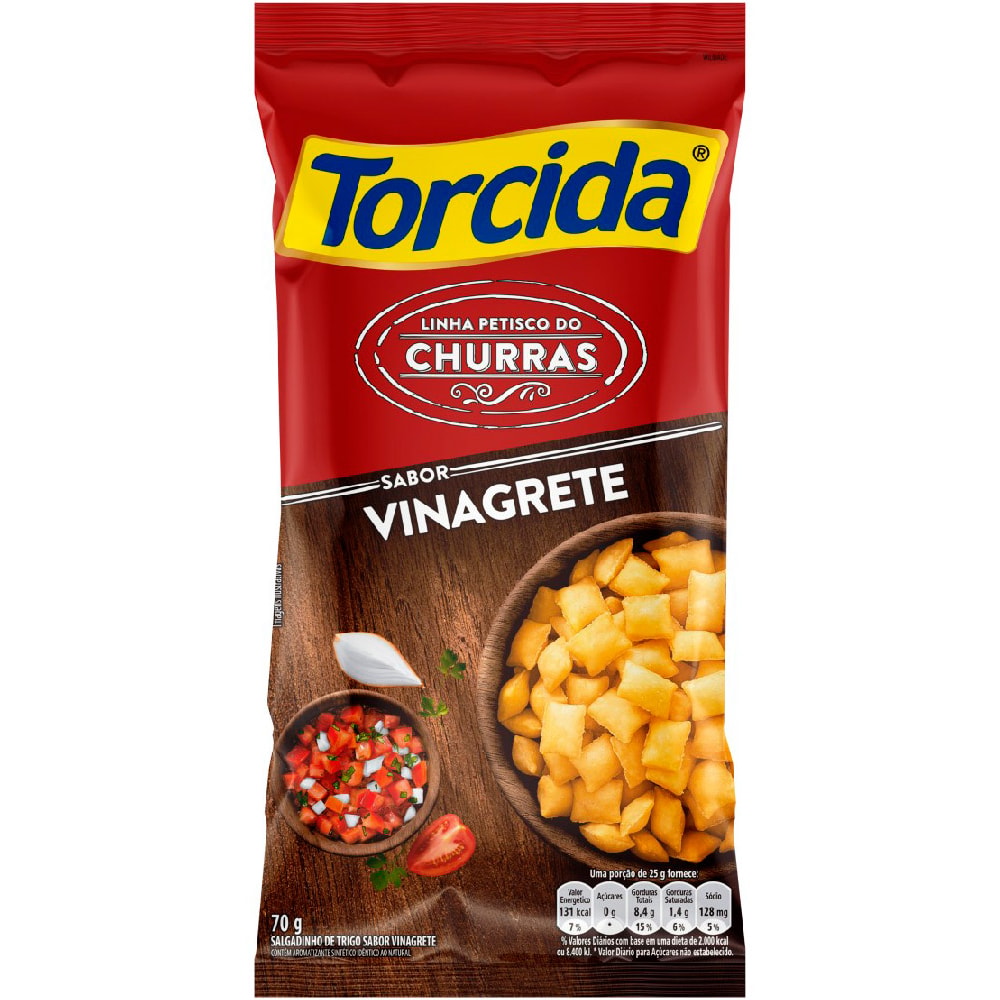 Torcida Vinagrete 70g — one bag