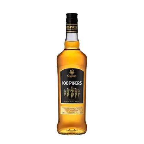 Whisky escocés mezclado de 100 PIPERS, 750 ml