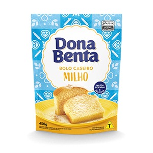 Dona Benta Bolo Caseiro Milho cake mix package