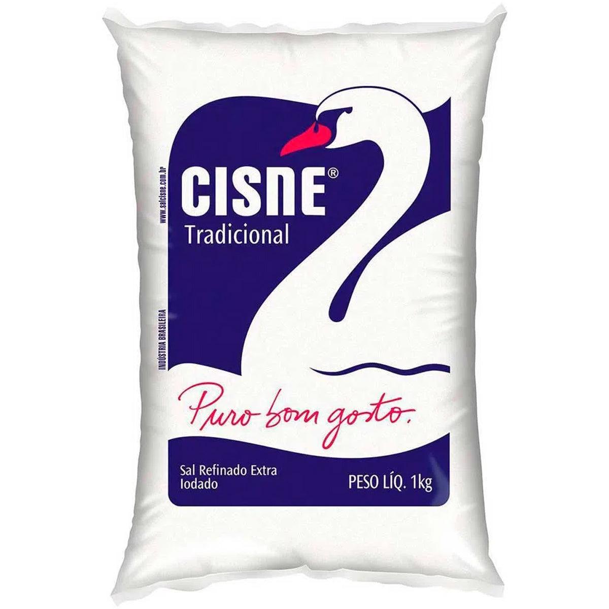 Sal Cisne Tradicional Refinado 1 kg product package