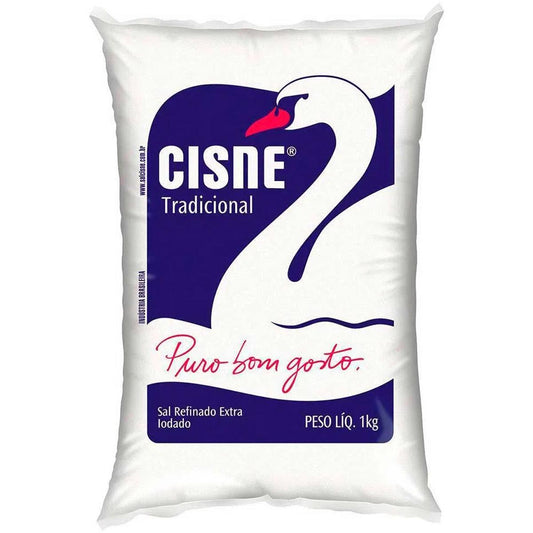Sal Cisne Tradicional Refinado 1 kg product package