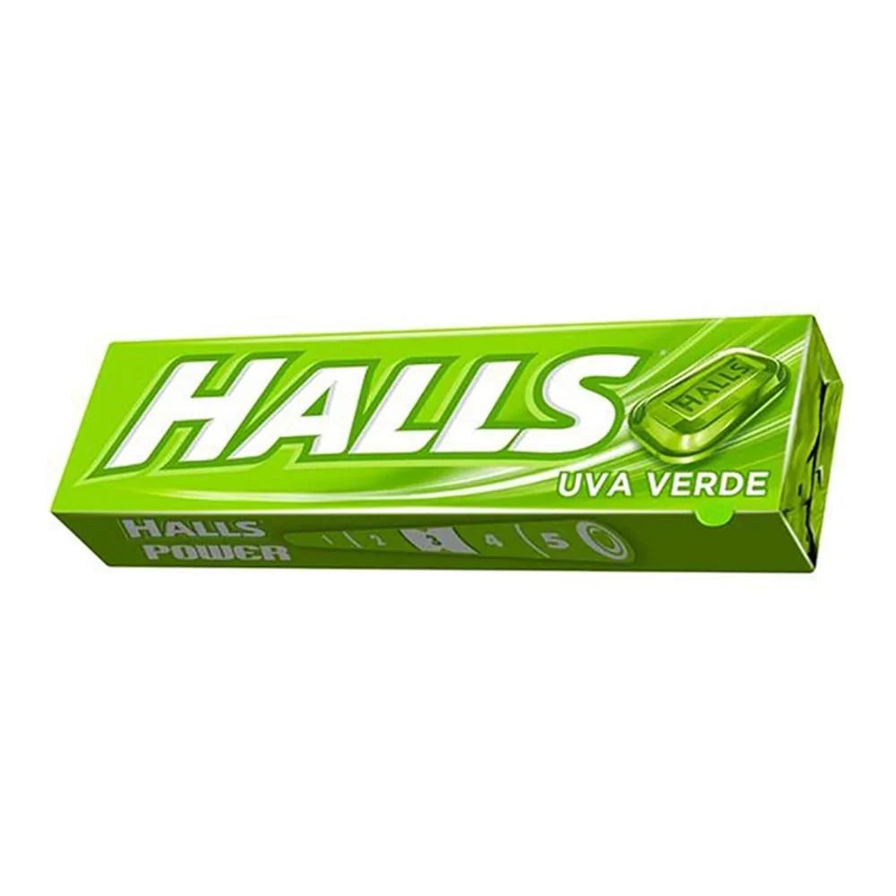Halls Green Grape 28 g package