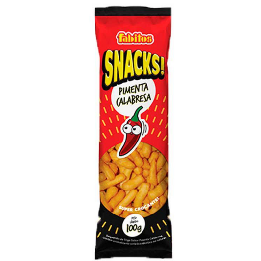 Fabitos Calabresa Pimenta 100 g package