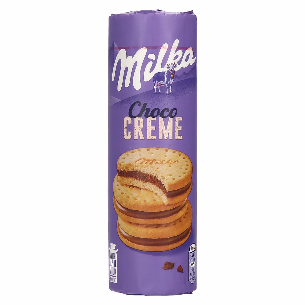 Milka Choco Creme Biscuits 260 g product package