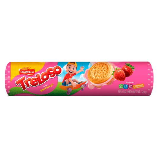 Vitarella Treloso Strawberry Biscuits 120 g original package