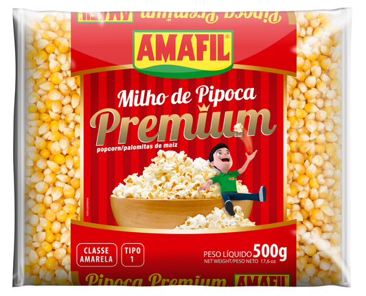 Amafil Milho de Pipoca Premium 500g