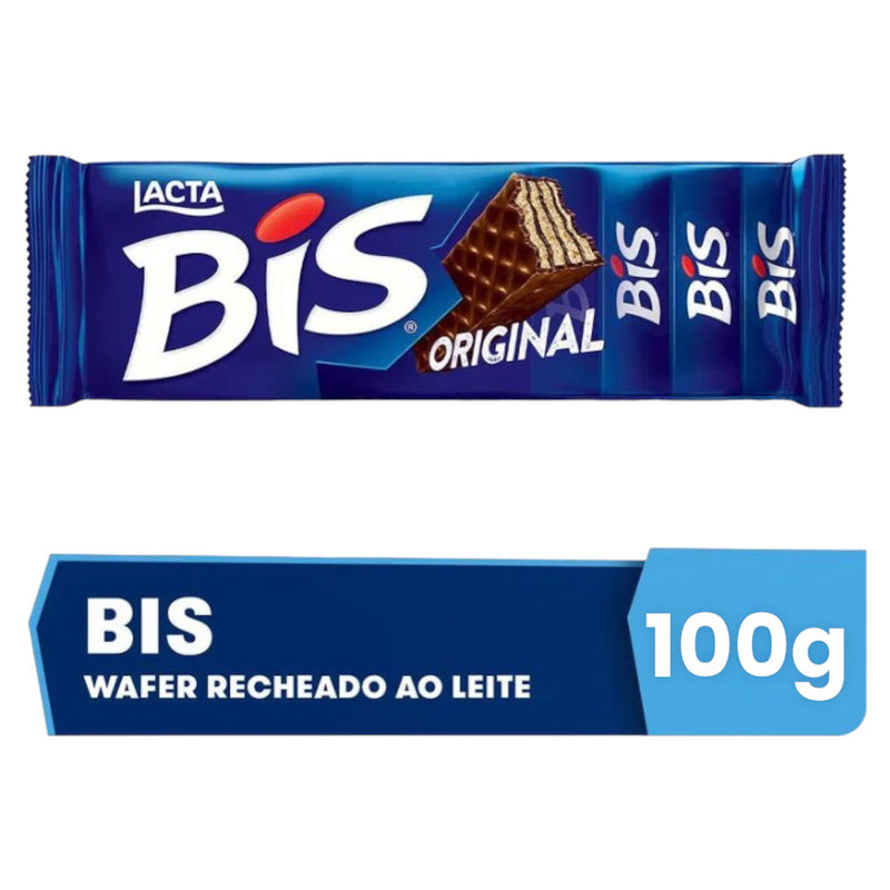 Lacta Bis Chocolate Original 100g