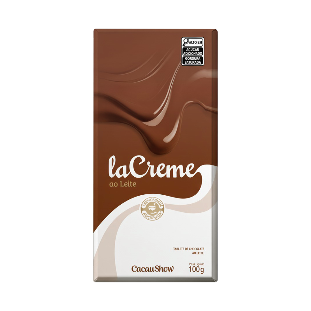 Cacau Show chocolate ao leite 100 g