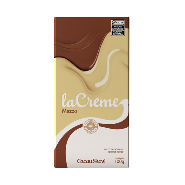 Cacau Show chocolate Mezzo 100 g