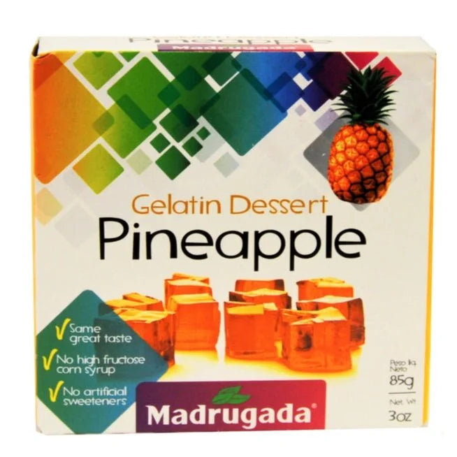 Madrugada Pineapple Gelatin 3oz 85g
