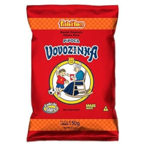 PALOMITAS DE MAÍZ DULCES VOVOZINHA 5.3OZ