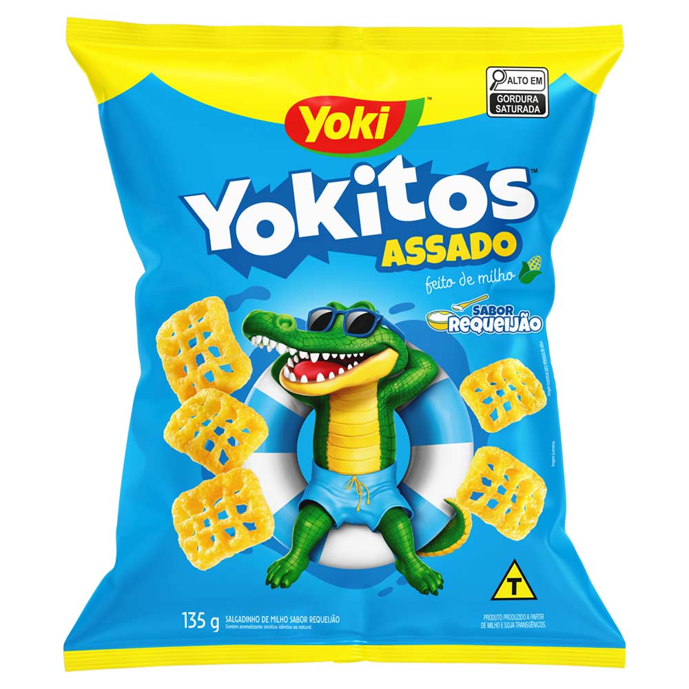 Yokitos Redinha Requeijão 135g