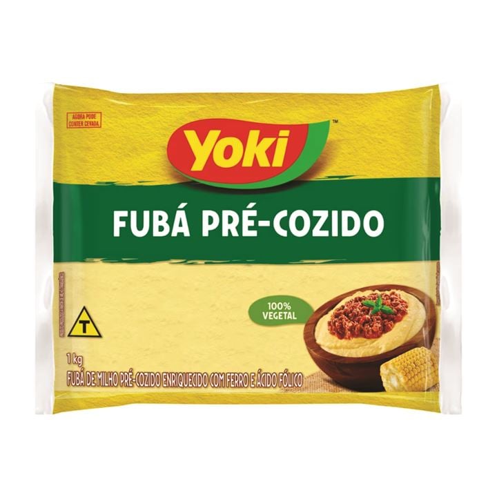 Yoki Fubá Pré-Cozido 1kg